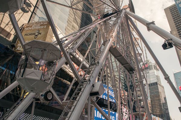 タイムズスクエアに設置された観覧車 - Sputnik 日本