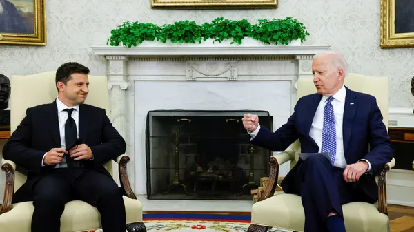 ゼレンスキー大統領、バイデン大統領 - Sputnik 日本