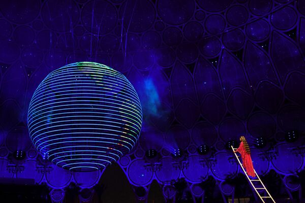 アラブ首長国連邦（UAE）・ドバイで開幕した万博のオープニングセレモニー - Sputnik 日本