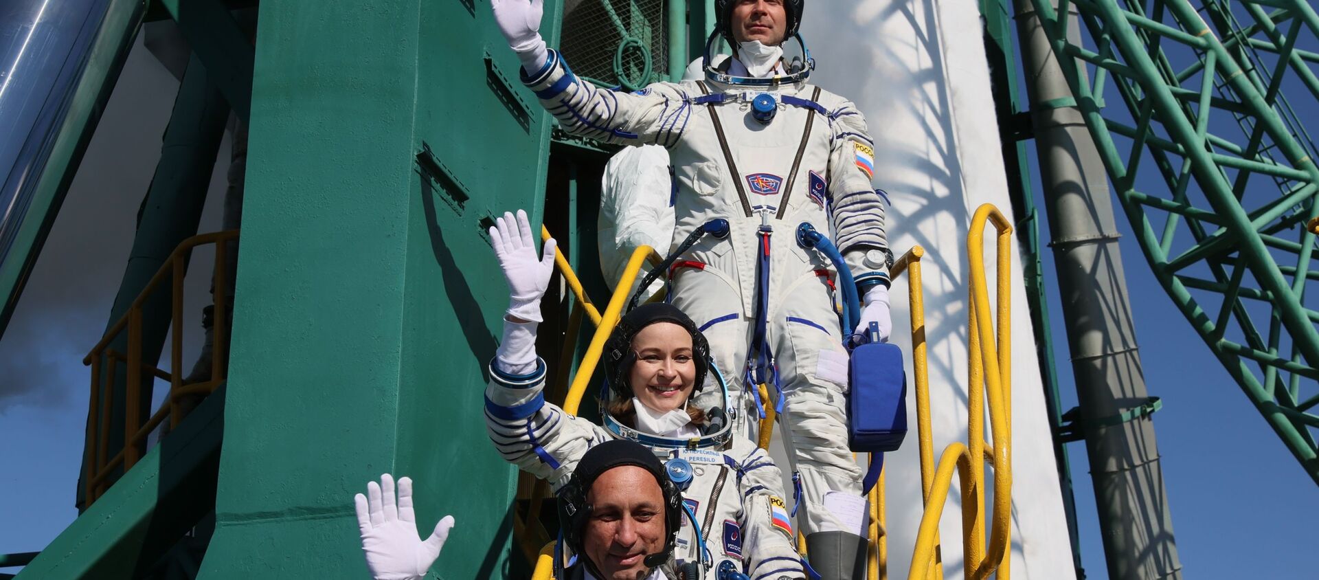 史上初！　プロ俳優の撮影班がISSに到着　宇宙船のドッキング無事成功 - Sputnik 日本, 1920, 05.10.2021