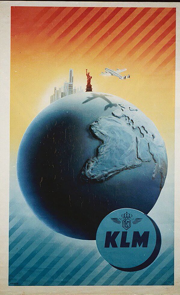 KLMオランダ航空の広告ポスター - Sputnik 日本