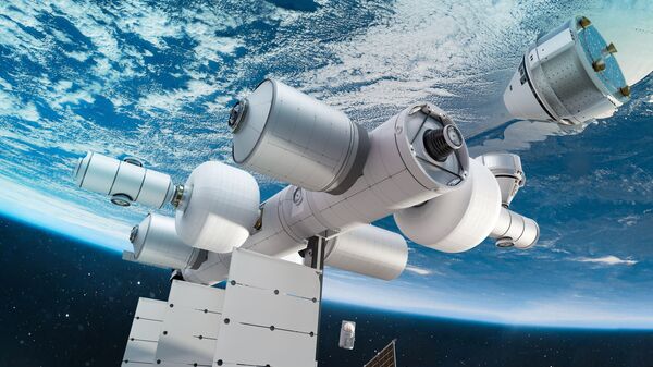 Облик будущей коммерческой космической станции США Orbital Reef - Sputnik 日本