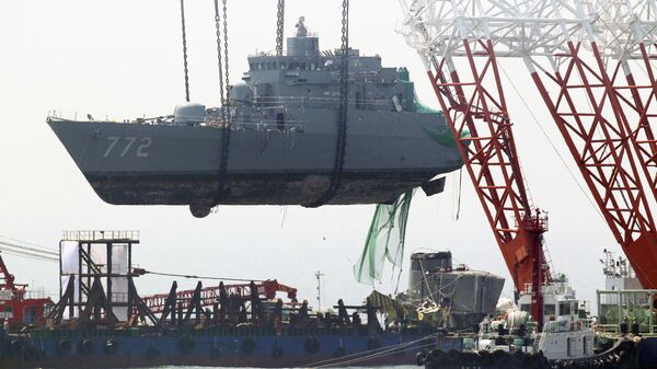 韓国　新型フリゲートを「天安」と命名　2010年に爆沈のコルベットにちなみ - Sputnik 日本