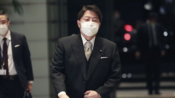 Министр иностранных дел Японии Есимаса Хаяси - Sputnik 日本