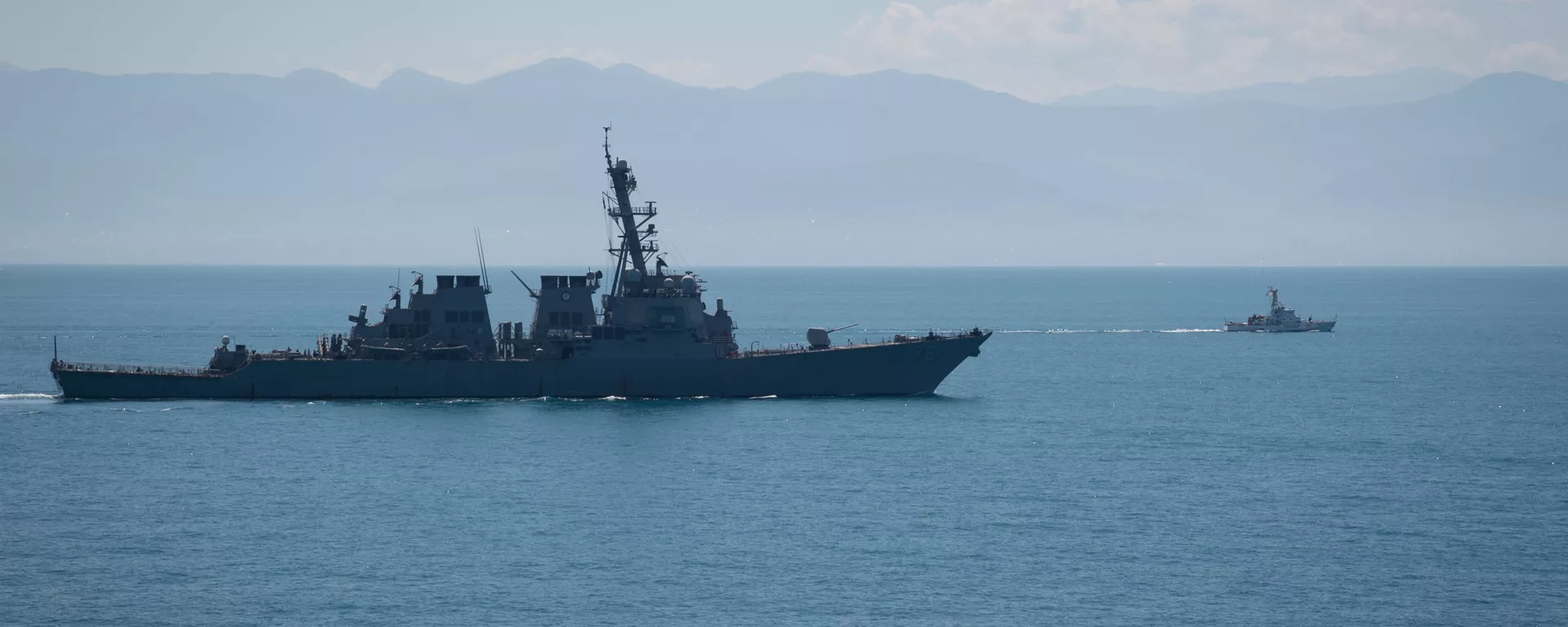 Эсминец ВМС США «Портер» (DDG 78) - Sputnik 日本, 1920, 22.11.2021