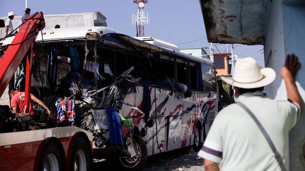 メキシコのバス事故 - Sputnik 日本