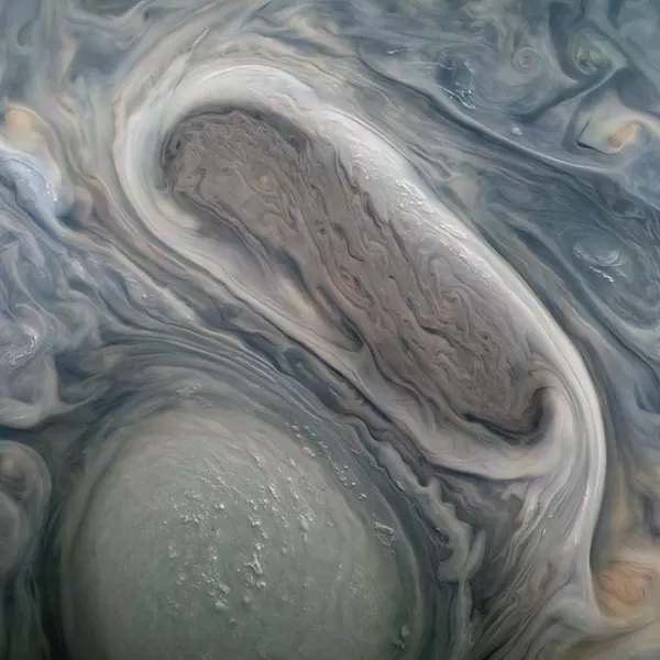 NASAの木星探査機「ジュノー」が撮影した木星の嵐(11月29日) NASAの木星探査機「ジュノー」が撮影した木星の嵐(11月29日) - Sputnik 日本