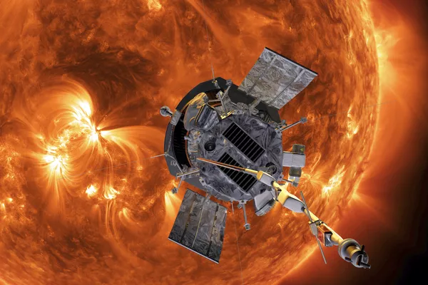 太陽に接近するNASAの宇宙探査機「パーカー・ソーラー・プローブ」のイメージ図(12月14日公開) 太陽に接近するNASAの宇宙探査機「パーカー・ソーラー・プローブ」のイメージ図(12月14日公開) - Sputnik 日本