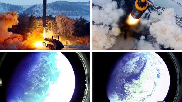 北朝鮮、地球の写真を公開　ミサイル設置のカメラ、宇宙から撮影 - Sputnik 日本