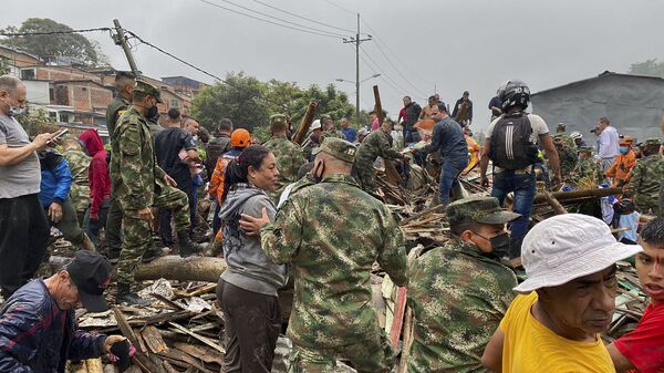 コロンビア　土砂崩れで29人が負傷 - Sputnik 日本