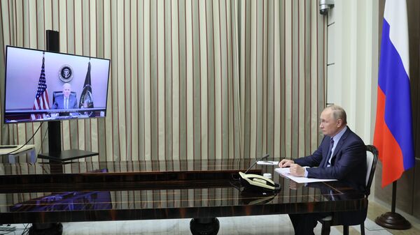 プーチン大統領とバイデン大統領、電話会談 - Sputnik 日本