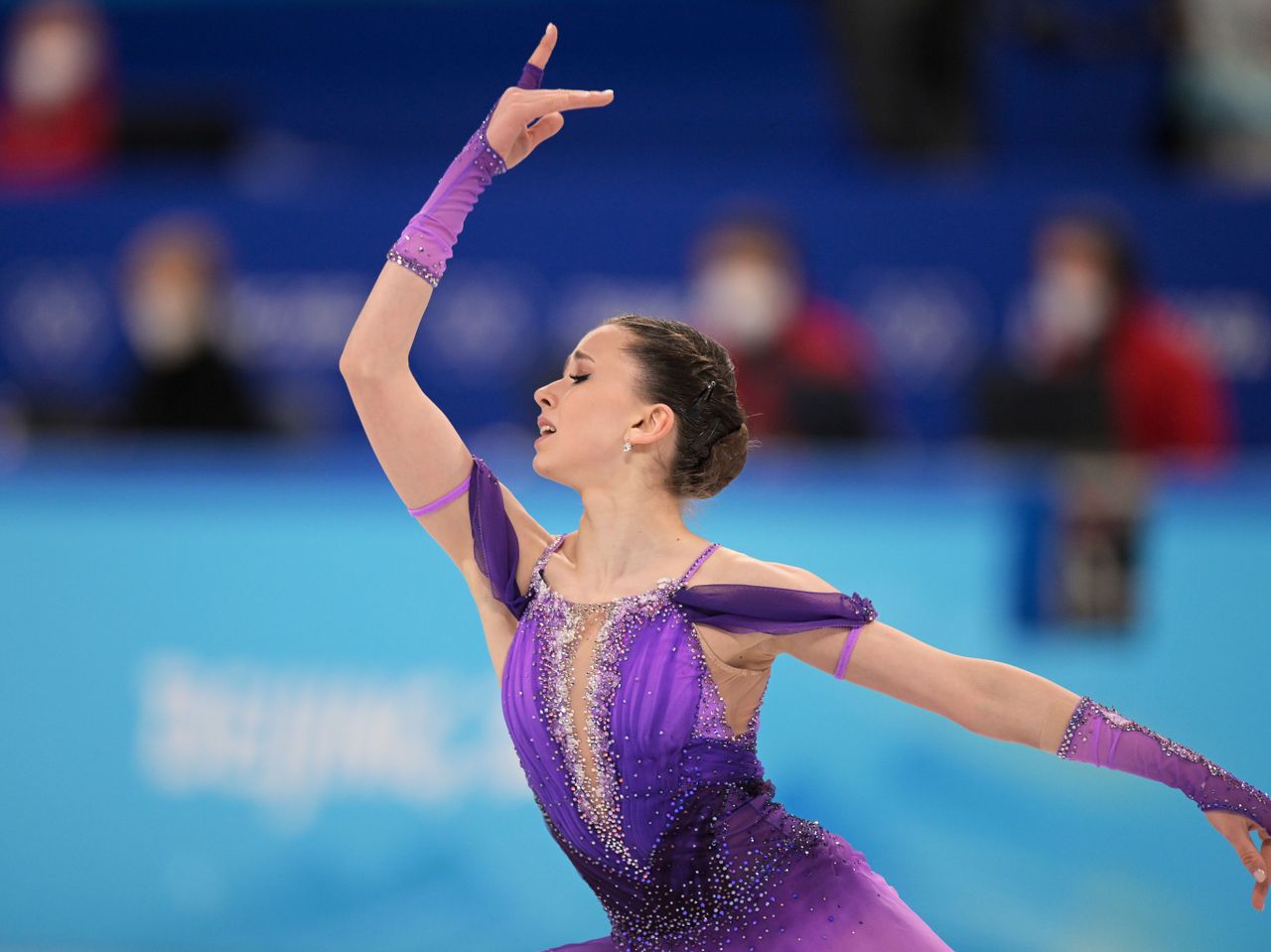 北京五輪フィギュア女子SP ワリエワ1位、2位シェルバコワ、3位に坂本