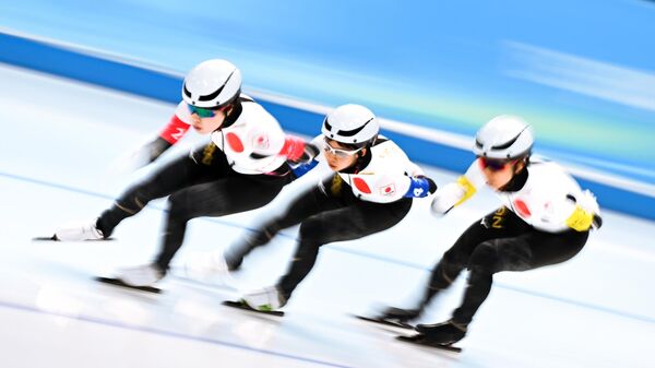 北京五輪スピードスケート女子団体パシュート 日本 - Sputnik 日本