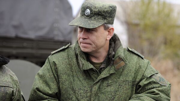 Заместитель командующего штабом ополчения Донецкой народной республики Эдуард Басурин - Sputnik 日本