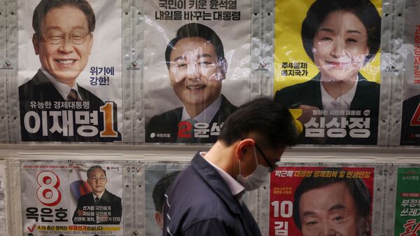 韓国大統領選挙　野党候補がリード＝出口調査 - Sputnik 日本
