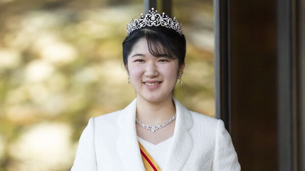 Японская принцесса Айко в императорском дворце в Токио, Япония - Sputnik 日本