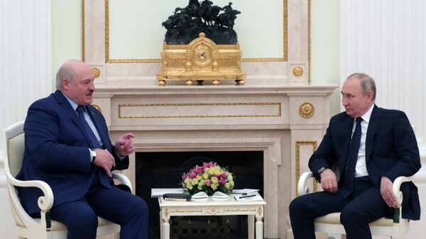 ベラルーシのルカシェンコ大統領とロシアのプーチン大統領 - Sputnik 日本