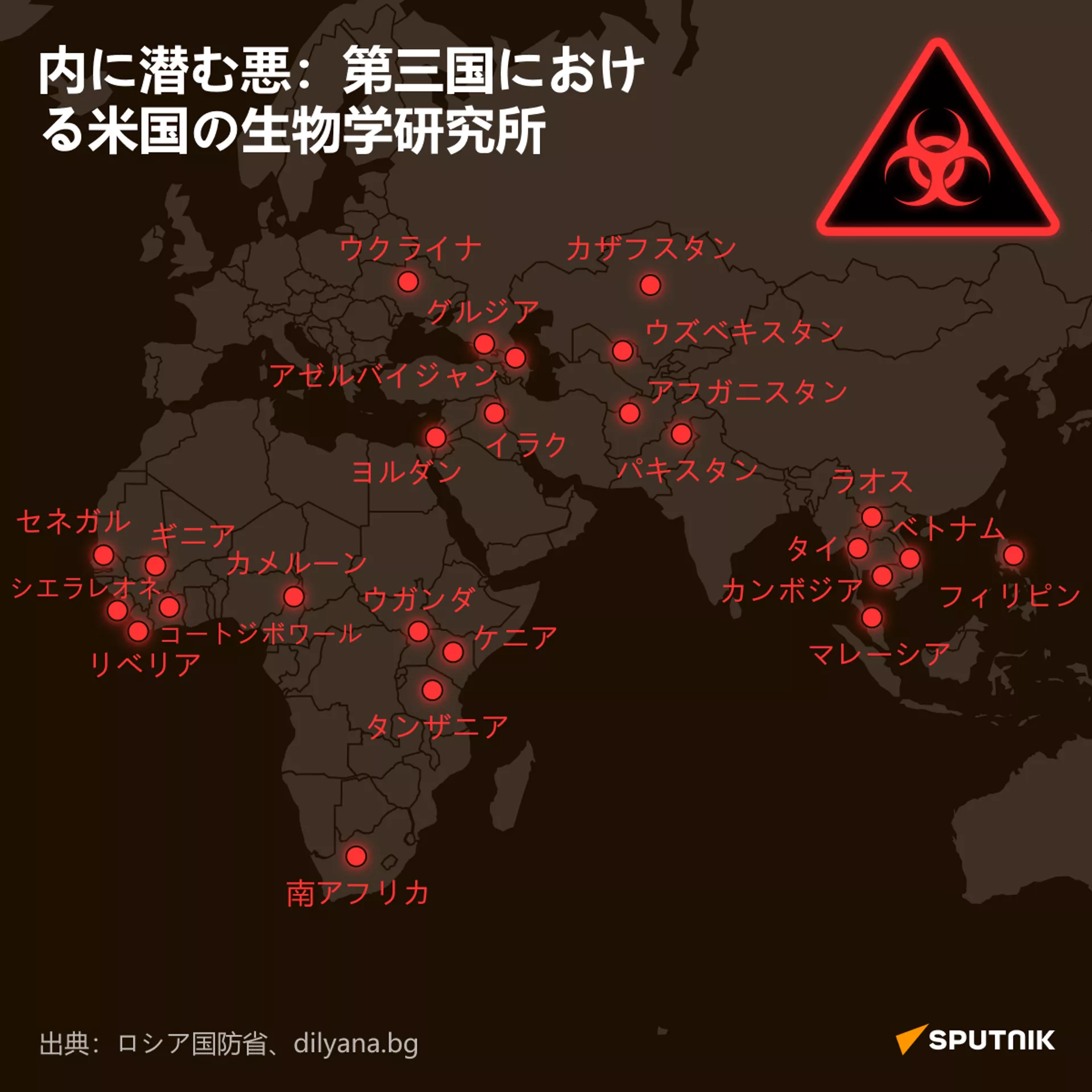 第三国における米国の生物学研究所 - Sputnik 日本, 1920, 26.03.2022