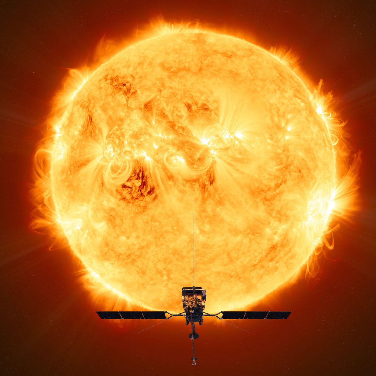 探査機が太陽に最接近 高解像度の太陽の画像を撮影 - 2022年3月26日