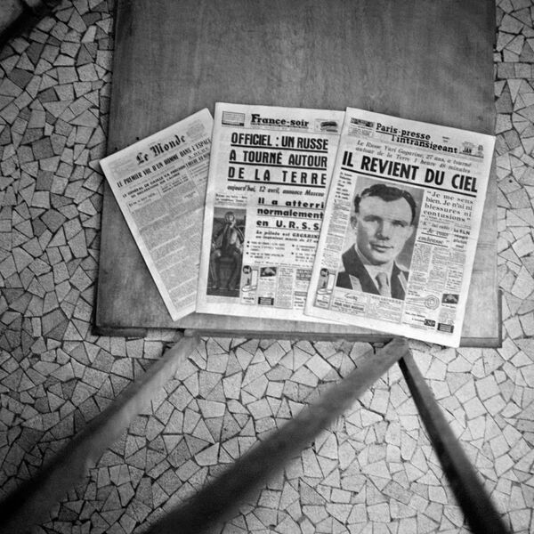 ユーリー・ガガーリン氏の宇宙飛行を報じるフランスの新聞（1961年4月12日） - Sputnik 日本
