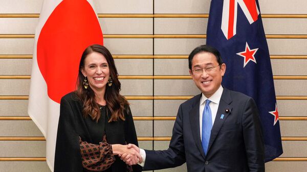 日本の岸田首相は21日、ニュージーランドのアーダン首相と官邸で首脳会談を行った。 - Sputnik 日本