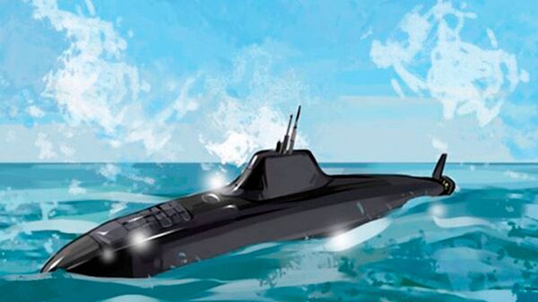 「ハスキー」第5世代原子力潜水艦のイメージ図 - Sputnik 日本