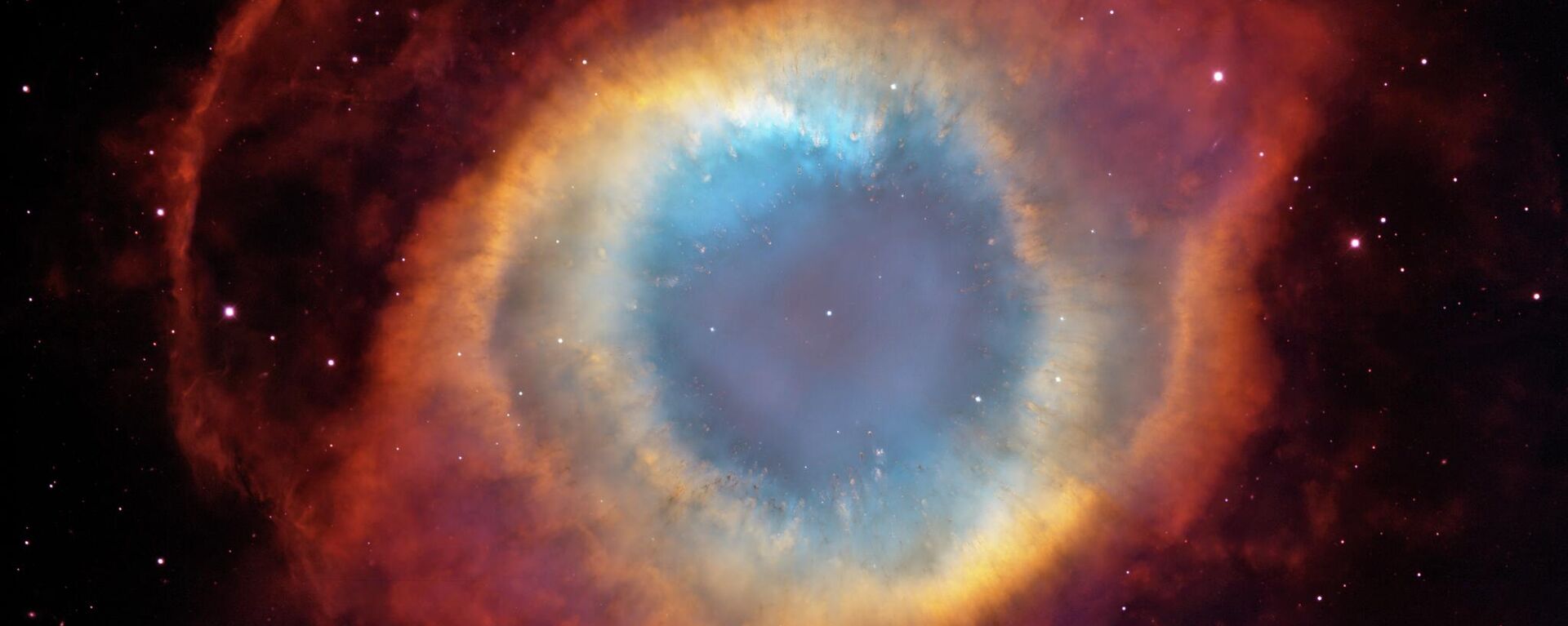 みずがめ座にある惑星状星雲「らせん星雲（NGC 7293）」。「神の目」とも呼ばれる - Sputnik 日本, 1920, 07.05.2022