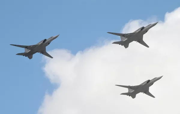 航空ショーの予行演習に参加したTu-22M3爆撃機（ロシア・モスクワ、4日） - Sputnik 日本