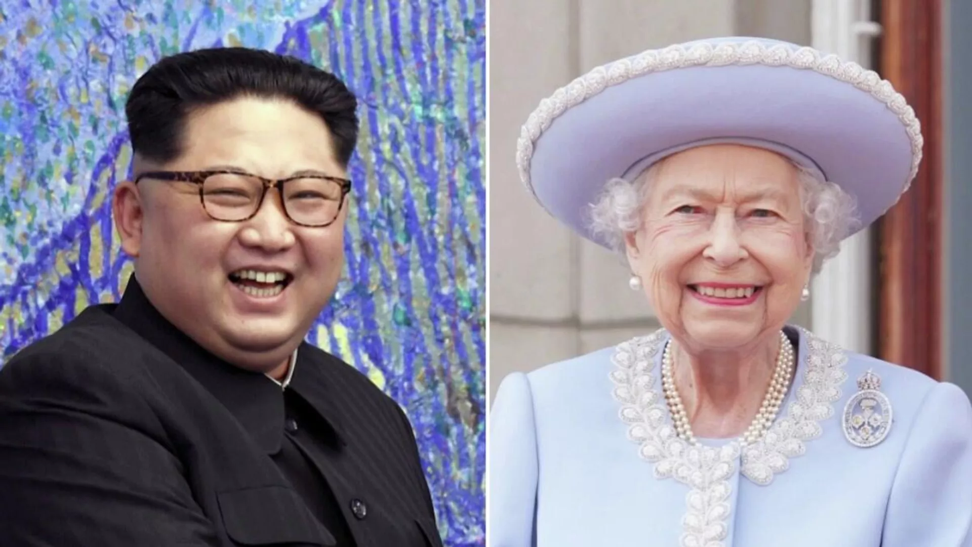 金正恩委員長と王エリザベス2世