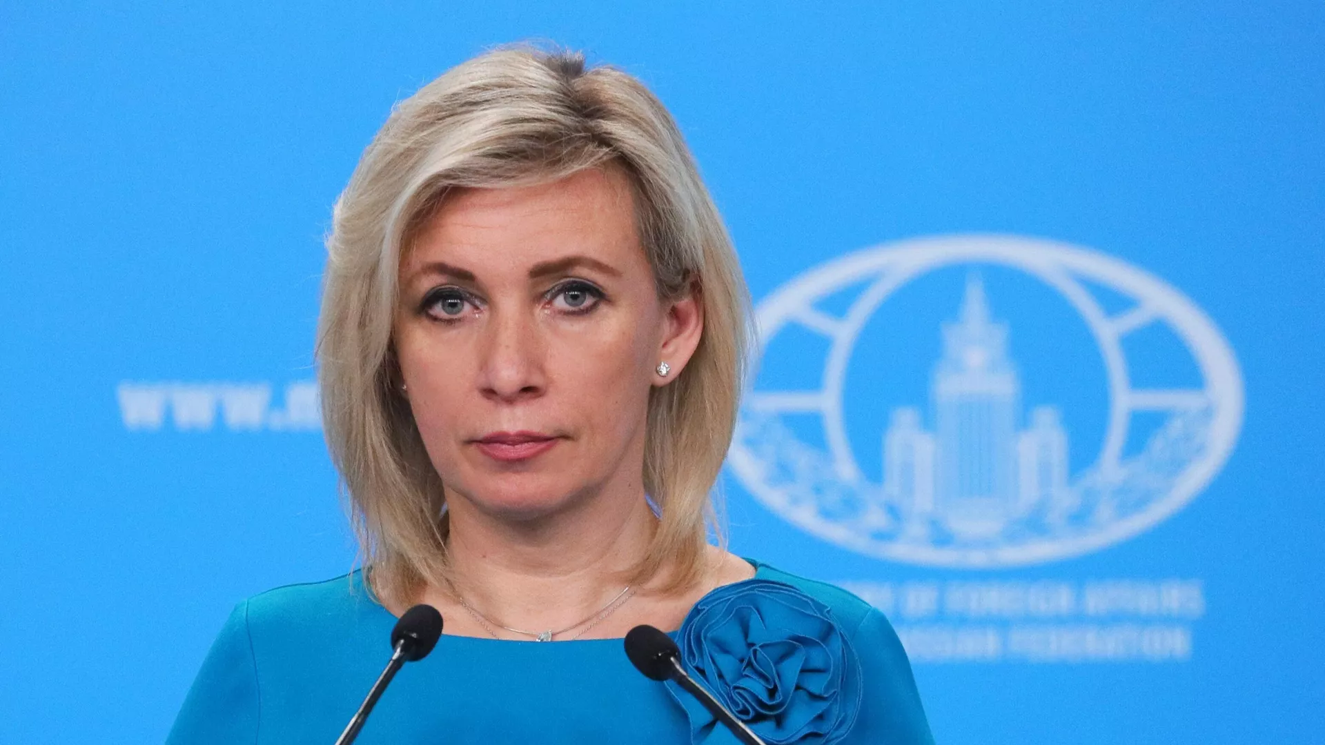 ロシア外務省のザハロワ報道官