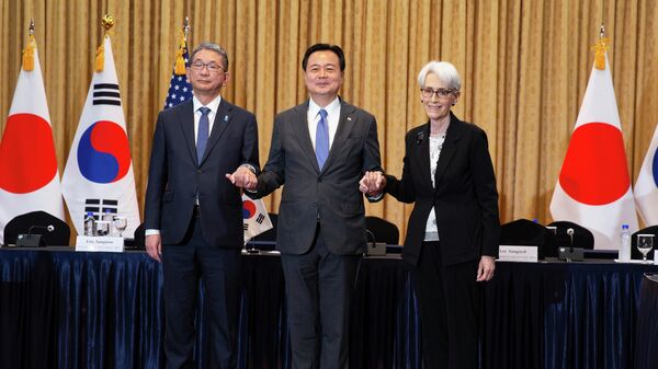 日米韓の外務次官級協議が開催 - Sputnik 日本