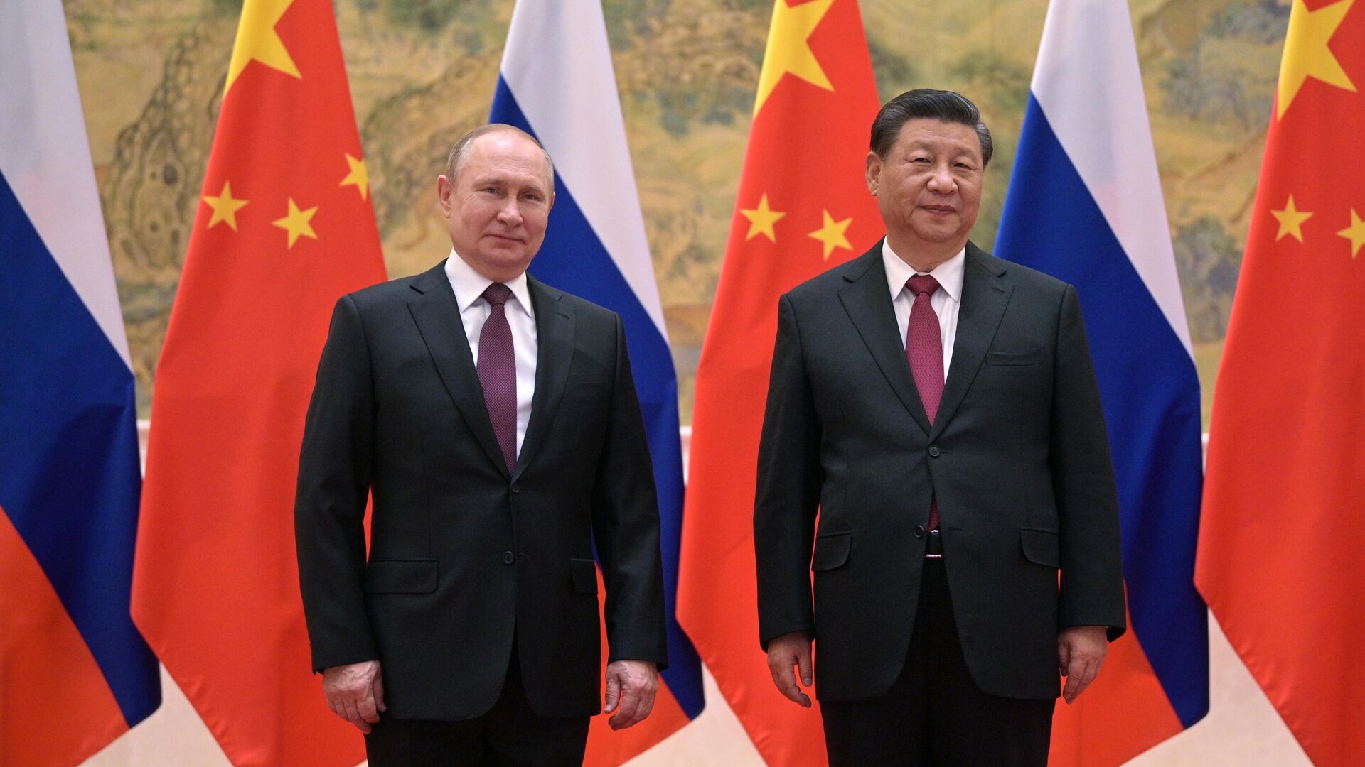 ロシアのプーチン大統領と中国の習近平国家主席 - Sputnik 日本, 1920, 15.06.2022