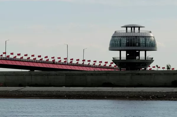 10日に開通したブラゴヴェシチェンスク・黒河大橋 10日に開通したブラゴヴェシチェンスク・黒河大橋 - Sputnik 日本