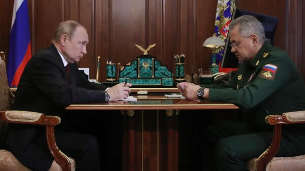 プーチン露大統領とショイグ国防相 - Sputnik 日本