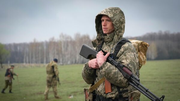 ウクライナ、ベレゾフカ村付近のウクライナ兵 - Sputnik 日本