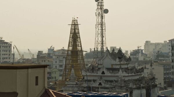 ミャンマーの通信タワー - Sputnik 日本