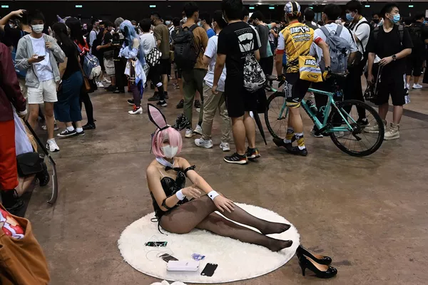 香港最大級のアニメフェア「アニコム&ゲーム香港」に参加したコスプレイヤー(香港、31日) 香港最大級のアニメフェア「アニコム&ゲーム香港」に参加したコスプレイヤー(香港、31日) - Sputnik 日本