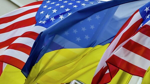 米国とウクライナの国旗 - Sputnik 日本