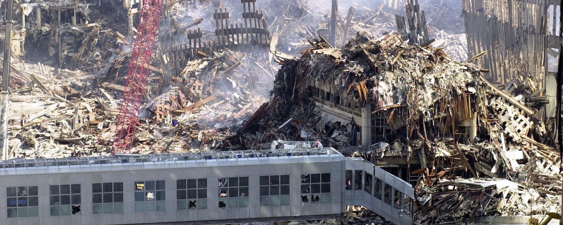 世界貿易センタービルの崩壊を免れた連絡通路（2001年9月19日） - Sputnik 日本, 1920, 11.09.2022