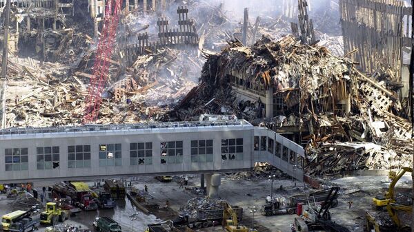 世界貿易センタービルの崩壊を免れた連絡通路（2001年9月19日） - Sputnik 日本