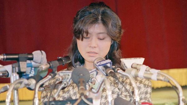 金賢姫（キムヒョンヒ）元北朝鮮工作員。1988年 - Sputnik 日本