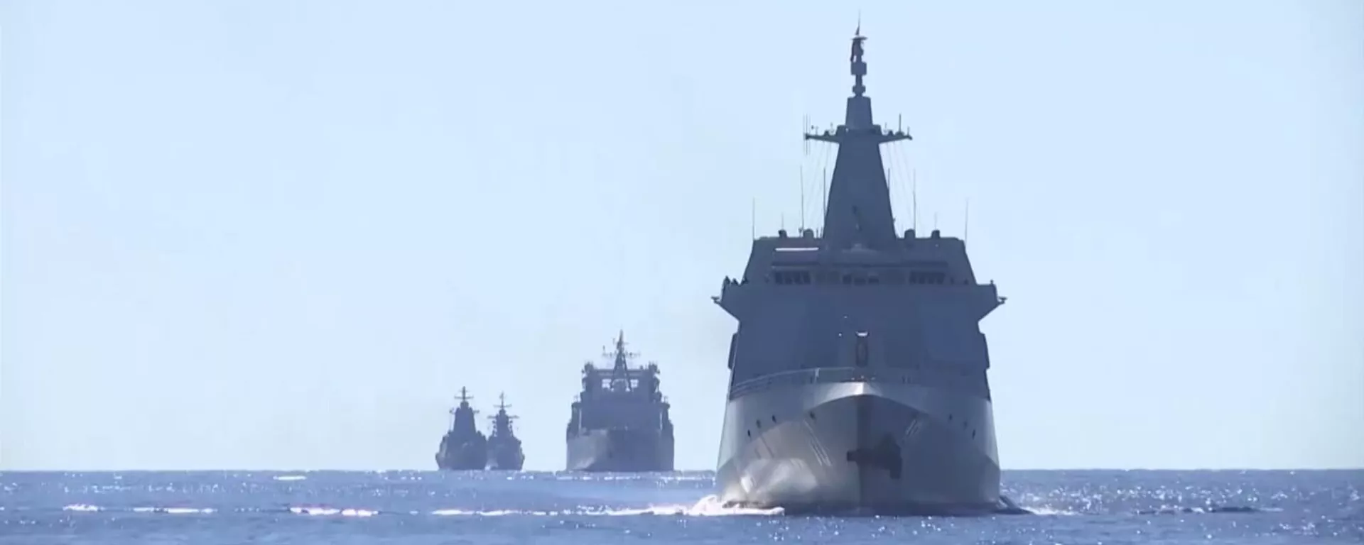 ロシア海軍と中国海軍の艦艇が太平洋で合同パトロールの実施。9月15日 - Sputnik 日本, 1920, 15.09.2022