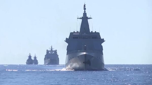 ロシア海軍と中国海軍の艦艇が太平洋で合同パトロールの実施。9月15日 - Sputnik 日本