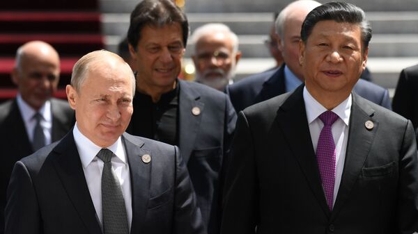 中国の習近平国家主席とロシアのプーチン大統領 - Sputnik 日本