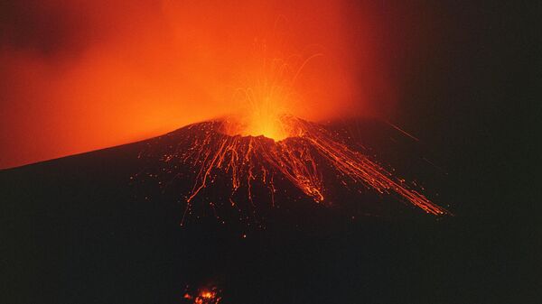 アライド火山 - Sputnik 日本