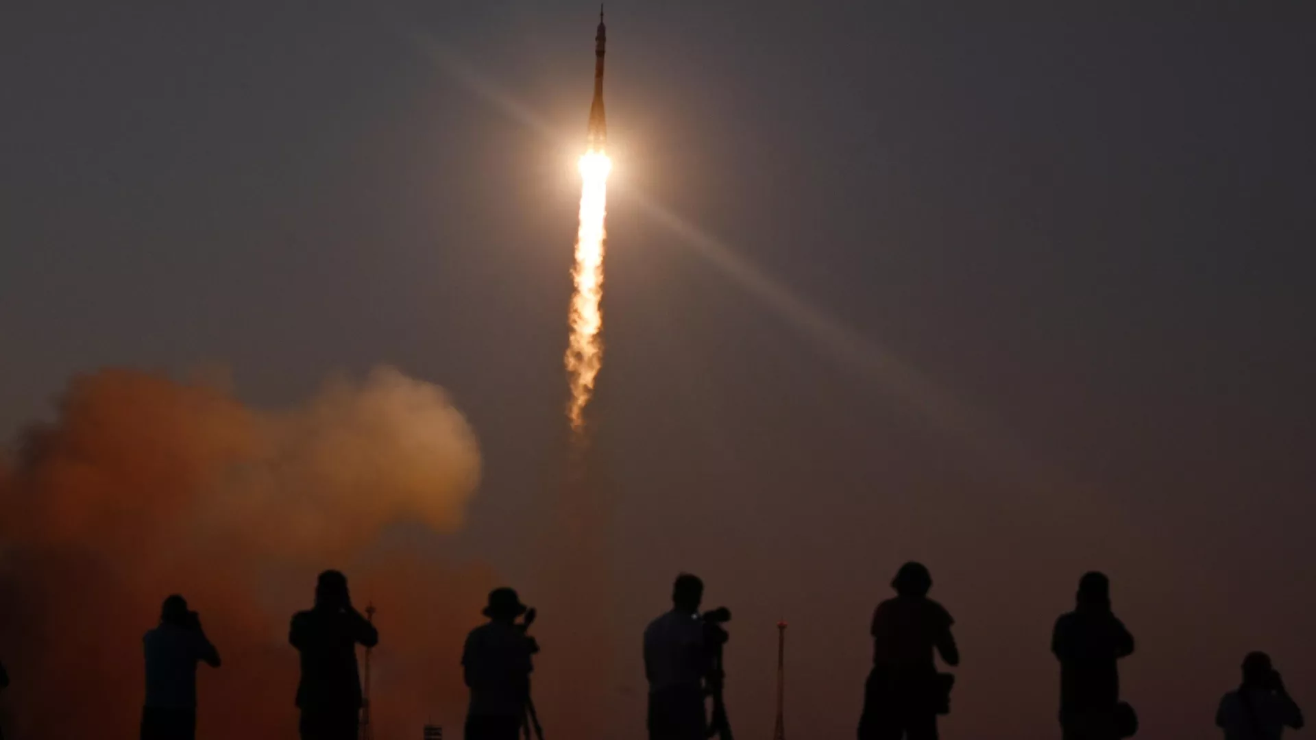 バイコヌール宇宙基地から打ち上げられた「ソユーズ」