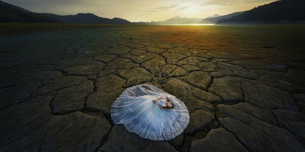 「自然・風景」部門トップ50入選作品『Dried-up Sun Moon Lake』　Joe Lai氏（中国・台湾） - Sputnik 日本