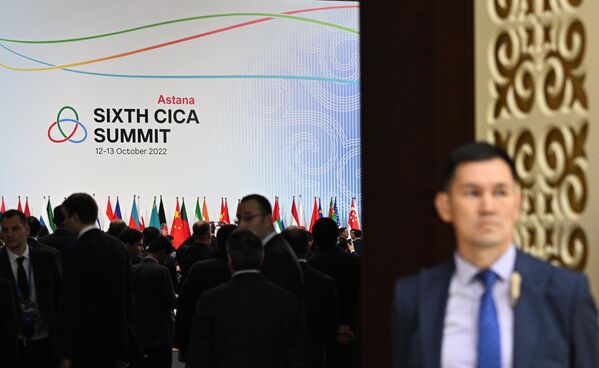 CICA首脳会議の開催会場（カザフスタン・アスタナ、13日） - Sputnik 日本