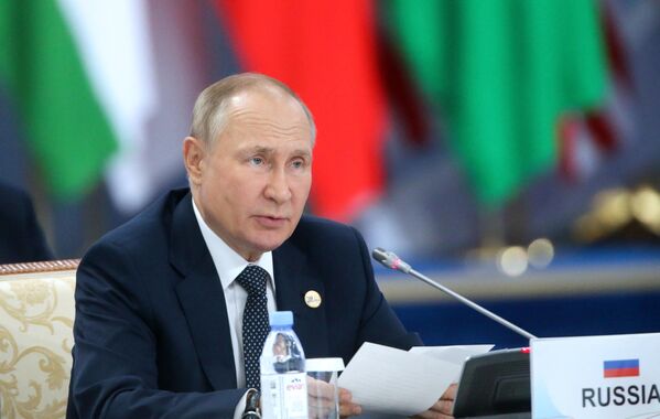 CICA首脳会議に出席するロシアのプーチン大統領（カザフスタン・アスタナ、13日） - Sputnik 日本