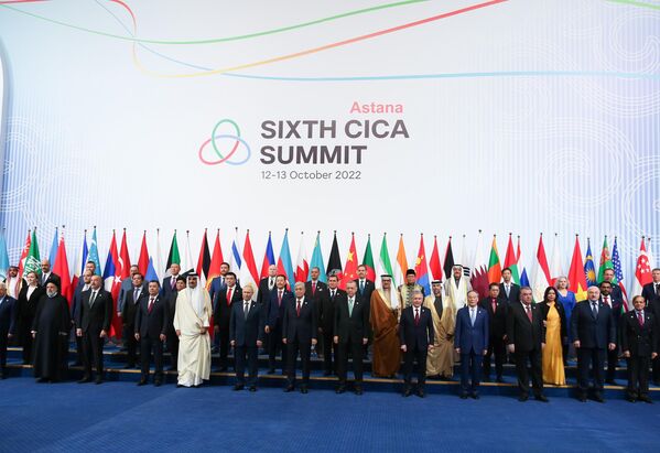 CICA首脳会議首脳会議に出席する各国首脳陣（カザフスタン・アスタナ、13日） - Sputnik 日本